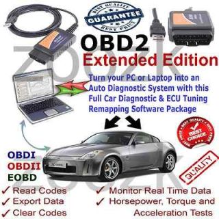 7D OBD 1 2 CAR DIAGNOSTIC Scanner Reader & ECU CHIP TUNING + Remapping 