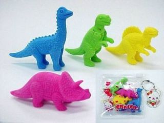 96 JAPANESE ERASERS DINO DINOSAURS PARTY FAVOR PUZZLE ERASER WHOLESALE 
