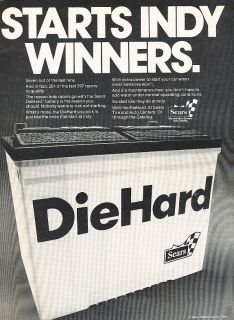 1979  Die Hard Car Battery   Classic Vintage Advertisement Ad D19