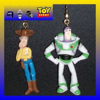 DISNEY TOY STORY CHARACTERS (2 FIGURES) FAN PULLS  BUZZ