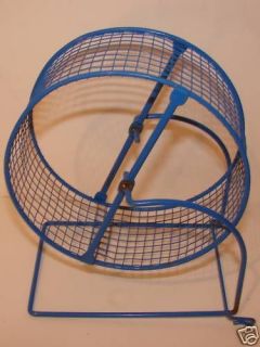 Blue Critter Hamster Mouse Mice Exercise Wheel Wire