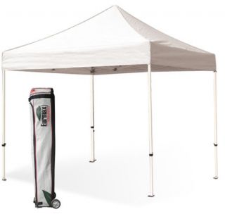 Ez Pop Up Canopy 10x10 Commercial Instant Tent PRIME wheeled Bag 