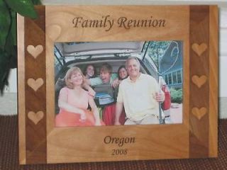 5x7 Heart Picture Frame Engraved Personalized Gift