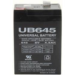  Bonus UPG 6v 4ah Sealed Lead Acid Battery (6v4ah , 6 Volt 4 Amp Hou