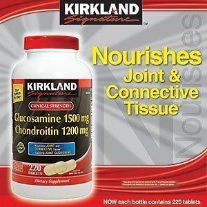 KIRKLAND Signature Extra Strength Glucosamine HCl Chondroitin 220 ct