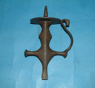 OLD INDIAN IRON TULWAR SWORD HILT ONLY.cMID 19th.CENT.