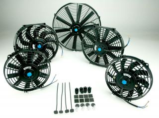 12V Electric Radiator Cooling Fan Push/Pull Universal