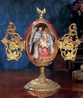 Franklin Mint Faberge Christ Glorious Adoration Egg