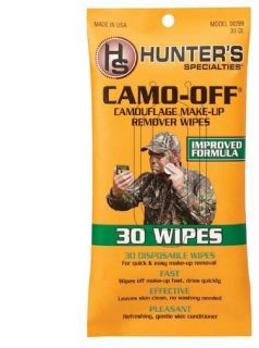 HUNTERS SPECIALTIES CAMO OFF FACE PAINT REMOVER