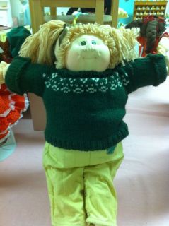 Cabbage Patch Kids Doll Little People Soft Face Charlotte Mildred 1983 