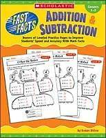 FAST FACTS ADDITION & SUBTRACTION Math Gr 1, 2 NEW
