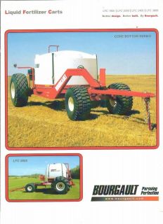 Farm Equipment Brochure   Bourgault   1800 etal   Liquid Fertilizer 