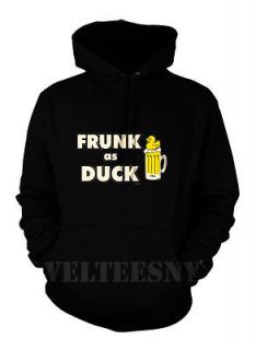 Frunk as Duck  Funny Mug Beer Drunk Rubber Ducky College Humor  Mens 