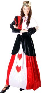   IN WONDERLAND/PAN​TO/STAGE Deluxe Queen of Hearts Costume ALL SIZES