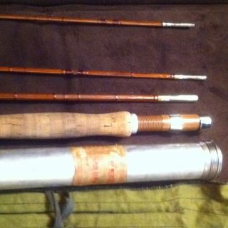 vintage bamboo fly rod in Vintage