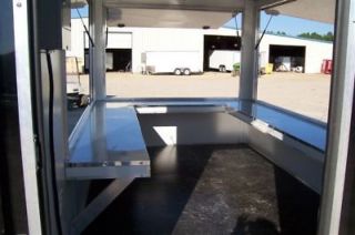 2013 7 X 10 OPEN SIDES CATERING, CONCESSION, BBQ TRAILER