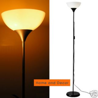 New IKEA Uplight Floor Light/Lamp Modern Black & White