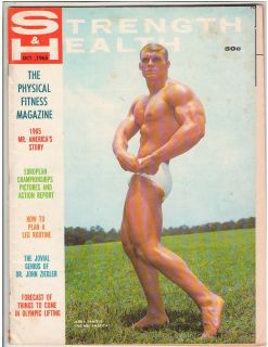 Strength & Health Bodybuilding Fitness Magazine Jerry Daniels 10 65