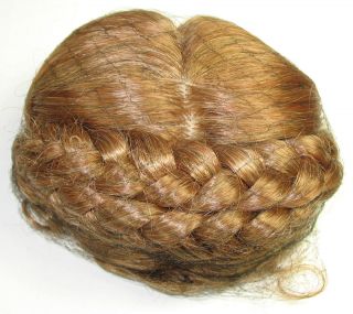 Auburn Red Braided Doll Wig Doll Making Supplies Approx. 11 Around