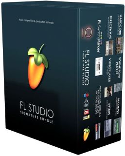 NEW FL Studio Signature Bundle 10.0 Fruity Loops DAW PC Windows 