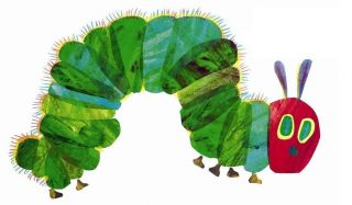 The Very Hungry Caterpillar Iron On T Shirt Transfer Set Style VHC01