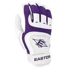 Easton SV12 Pro Small Purple Youth Leather Batting Gloves New In 
