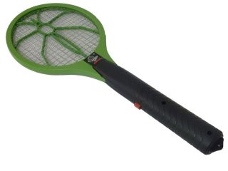   Handheld Electric Bug Insect Catcher Fly Mosquito Swatter Green New