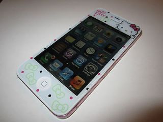 Unlocked Apple iPhone 4 32 GB Custom HELLO KITTY with PINK frame Rare 