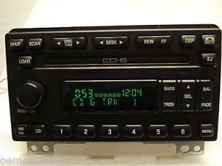   2006 Ford Expedition Radio 6 Disc Changer CD Player Stereo OEM 04 05