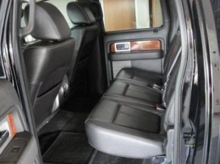 2011 Ford F 150 Super Crew STX/XLT Leather Interior Seat Cover BLK