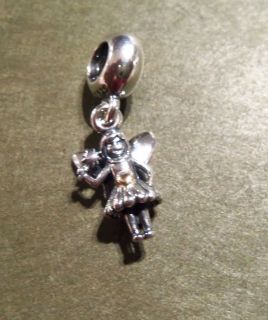 Authentic Pandora NEW Fall 2012 Sterling Siver dangling Fairy Tale 