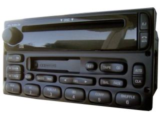   2000 01 02 03 Ford F150 F250 F350 Series Truck Ranger Radio CD Player
