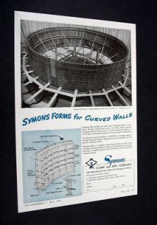 SYMONS FORMS Sewage Disposal Tank St. Louis County Ad