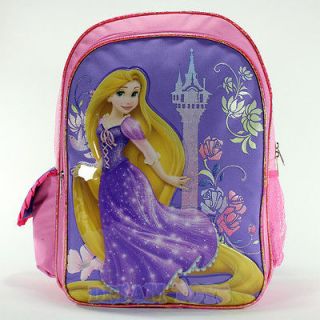 Disney Tangled Princess Rapunzel Castle 16 Large Backpack Girls 