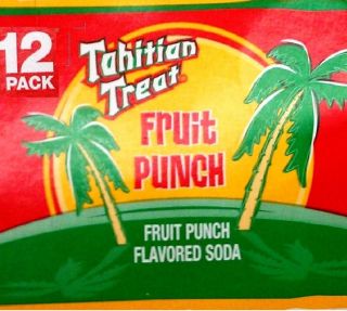 TAHITIAN TREAT HAWAIIAN FRUIT PUNCH SUNKIST COUNTRY TIME ~ 12 PK 