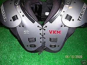 New VKM Terminator All Position Youth Football Shoulder Chest Pads