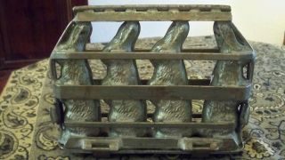   Weygandt Four Rabbit Rabbits Metal Hinged Chocolate Candy Mold