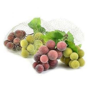   of Beaded Grapes * Green & Red Grapes * Fruit for Fruit Basket * NEW