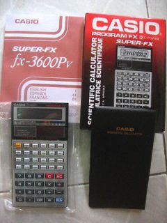 New CASIO super FX fx 3600 PV scientific calculator