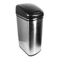   Infrared Touchless Automatic Motion Sensor Lid Open Trash Can Kitchen