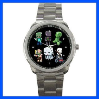 Best New Item MINECRAFT MONSTERS CHARACTER Sport Metal Watch For Sale