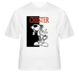 Chester Cheetah Cheetos Funny Junk Cheese White T Shirt
