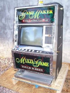 Slot machine BALLY GAME MAKER multi 10 Video Poker, KENO, BONUS SLOTS 