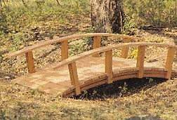 wooden garden bridges