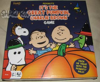   PUMPKIN CHARLIE BROWN Halloween Party Board Game NEW Peanuts Gang