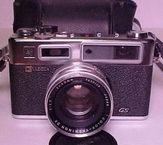 VINTAGE YASHICA GS ELECTRO 35 35MM CAMERA 45MM LENS