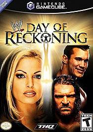 WWE Day of Reckoning Nintendo GameCube Video Game, 2004