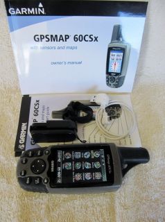 Garmin GPSMAP 60CSx Handheld/s GPS Receiver Very Nice Condition