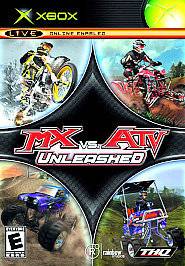 Xbox Mx VS Atv UNLEASHED video game FUN motocross game