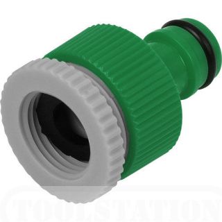 NEW garden water watering hose tap connector hoselock 1/2 inch and 3/4 